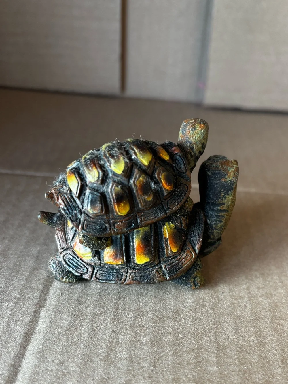 Adorable Miniature Collectible Turtle Figurine
